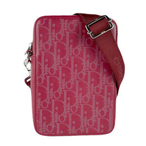 CHRISTIAN DIOR Leather Shoulder Bag